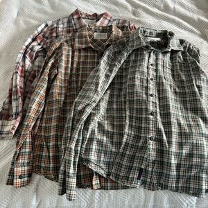 Men’s Gramicci Long Sleeve Button Up {bundle of three shirts!}
